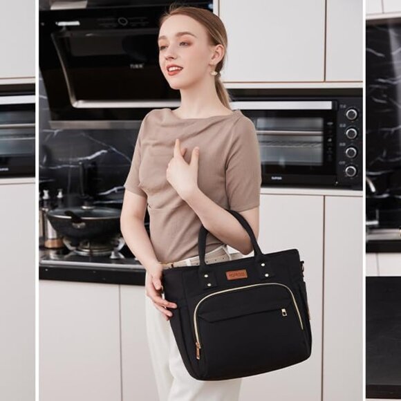 Lunch Bag Lunch Box Women Insulated Cooler Bag for Work, Large Lunchbox for Adul - Picture 9 of 9